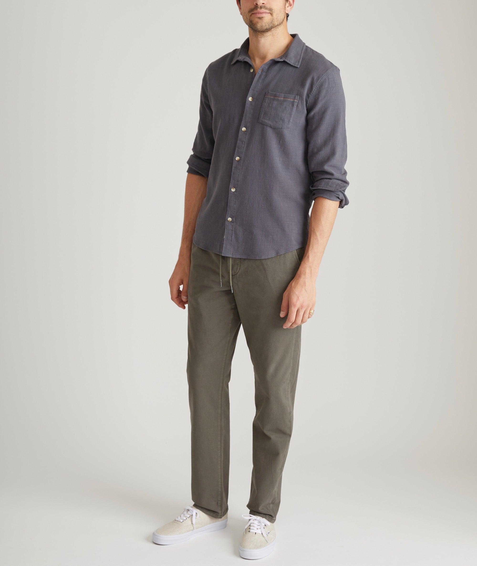 Saturday Slim Straight Twill Pant Product Image