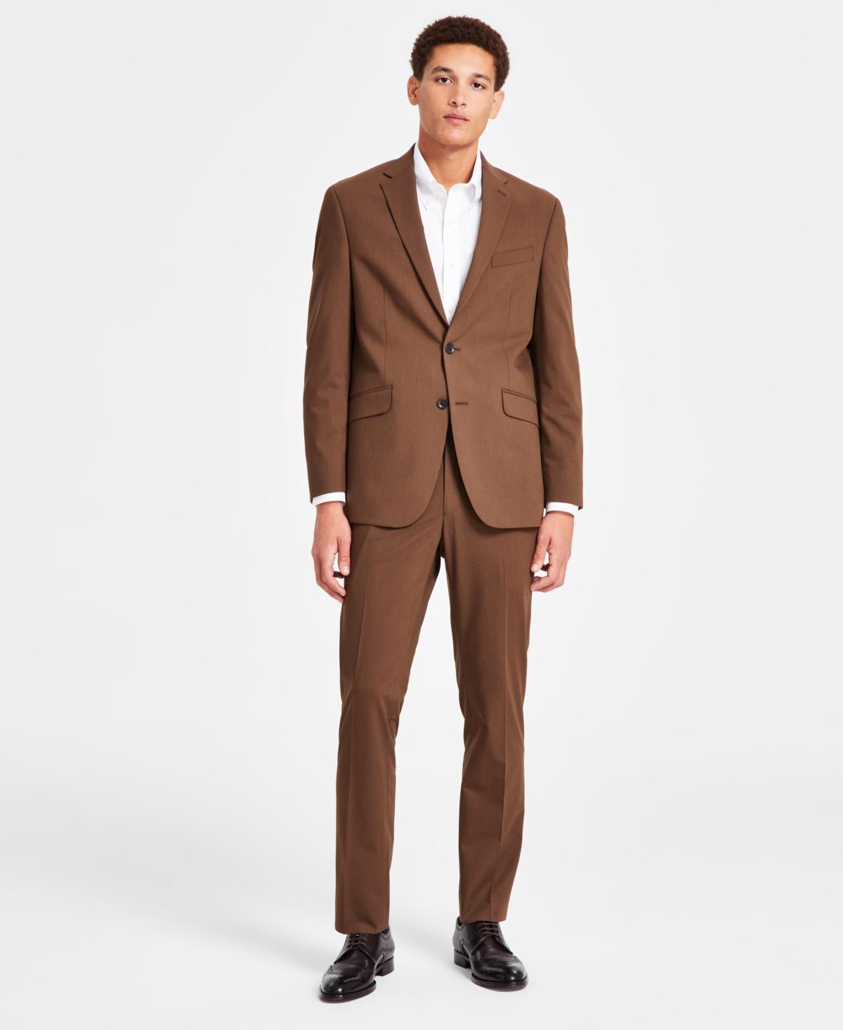 Kenneth Cole Reaction Mens Techni-Cole Slim-Fit Stretch Suit Product Image