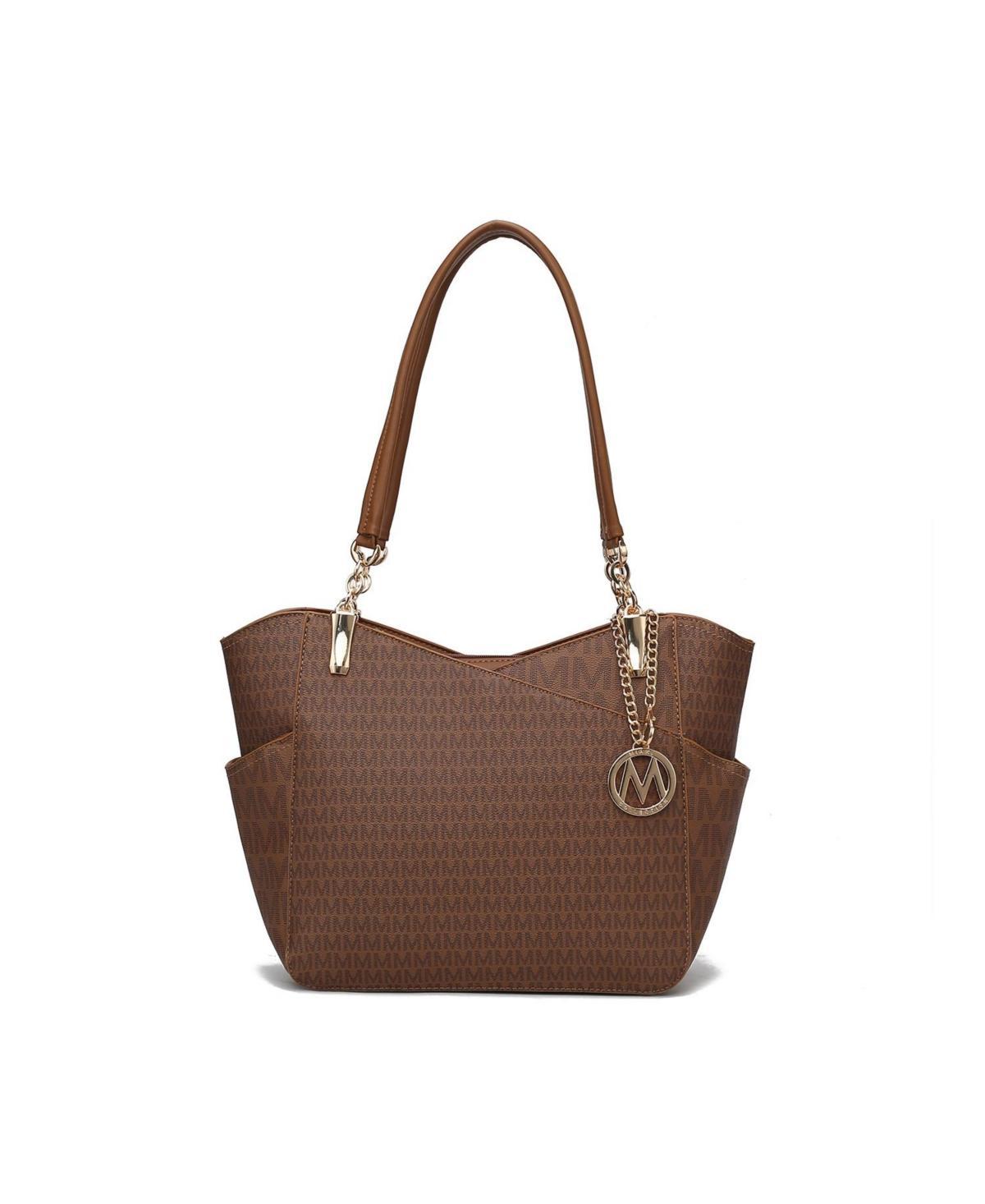 Mkf Collection Jules M Logo Printed Women s Tote Bag by Mia K Product Image