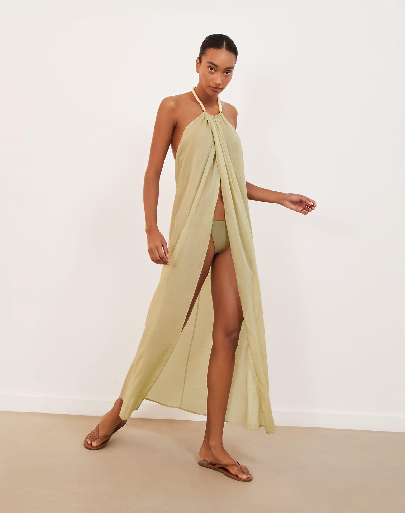 Cloe Long Cover Up - Olivine Product Image