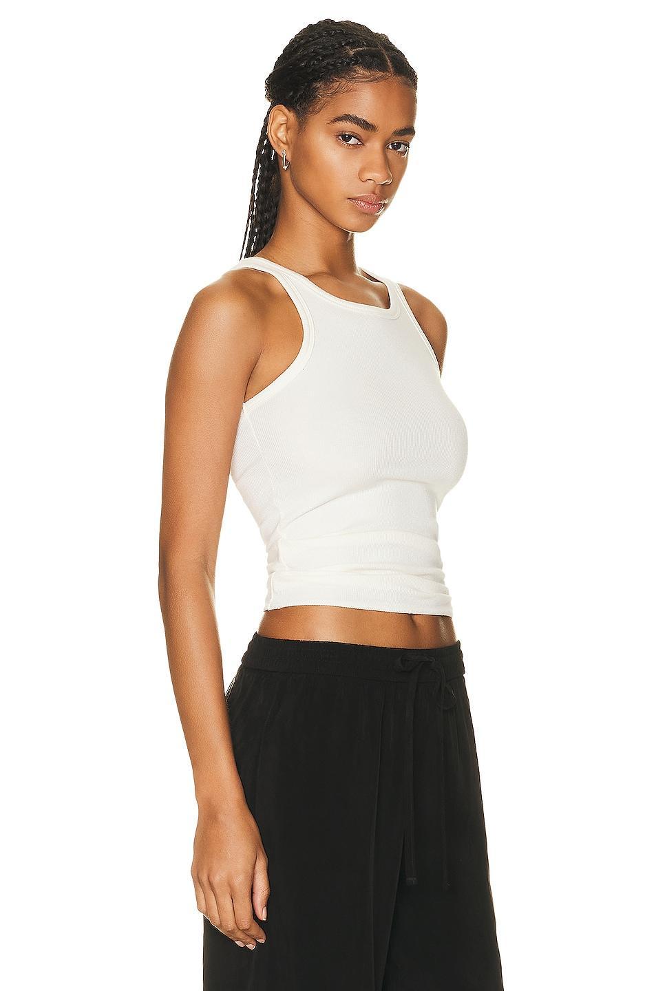 Eterne High Neck Fitted Tank Top Product Image