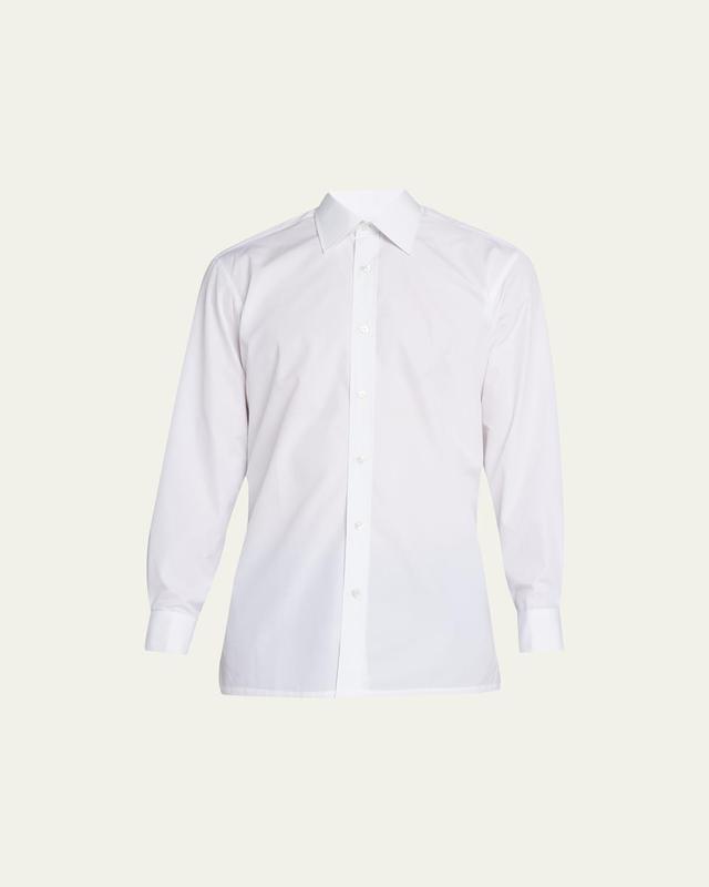 Mens Cotton Poplin Dress Shirt Product Image