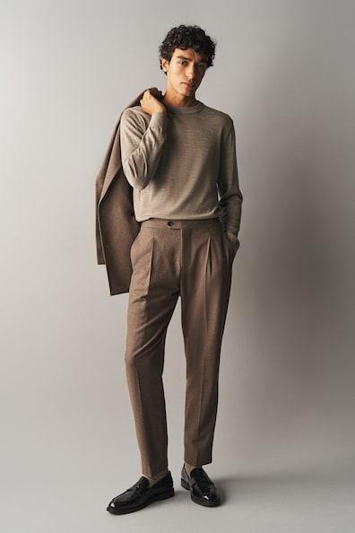 Slim Fit Wool Sweater Product Image