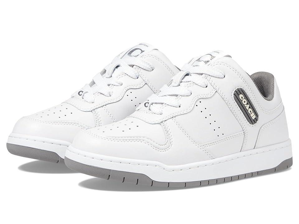 COACH C201 (Heather Grey/Optic White) Women's Shoes Product Image