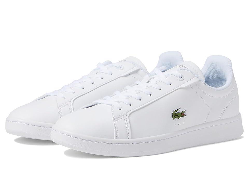 Lacoste Carnaby Pro Bl23 1 SMA White) Men's Shoes Product Image