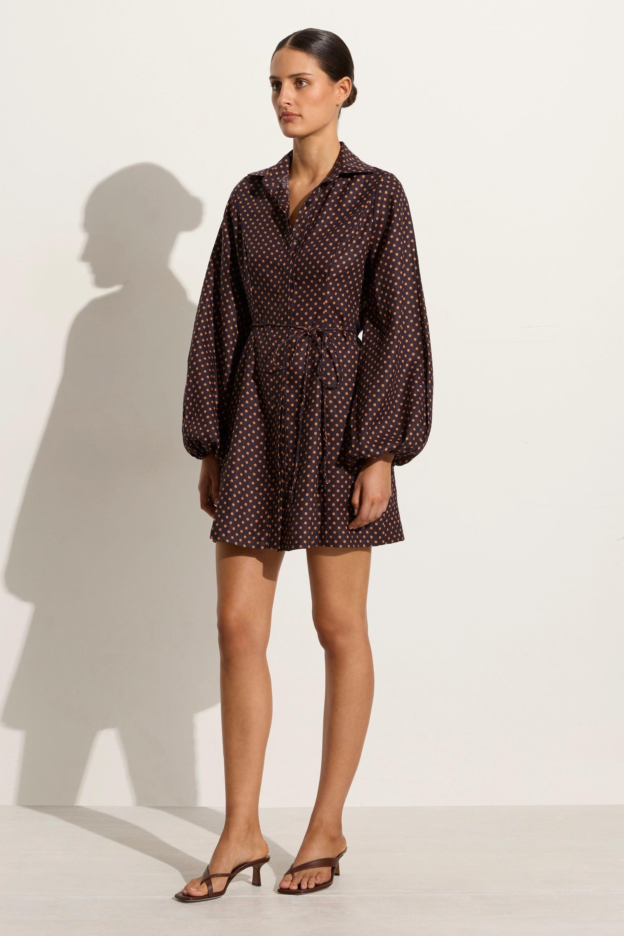 Rae Mini Dress Ludovica Polka Dot - Final Sale Product Image