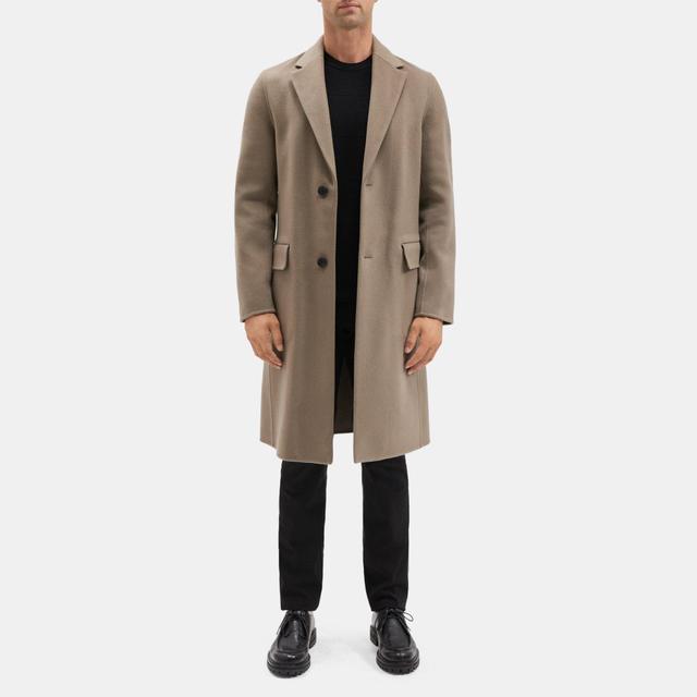 Recycled Wool-Cashmere Topcoat | Theory Outlet Product Image