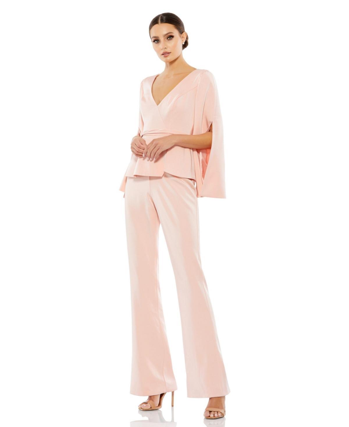 Womens Ieena Long Sleeve Pant Suit Product Image