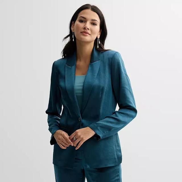 Womens Nine West Peak Lapel Blazer Product Image