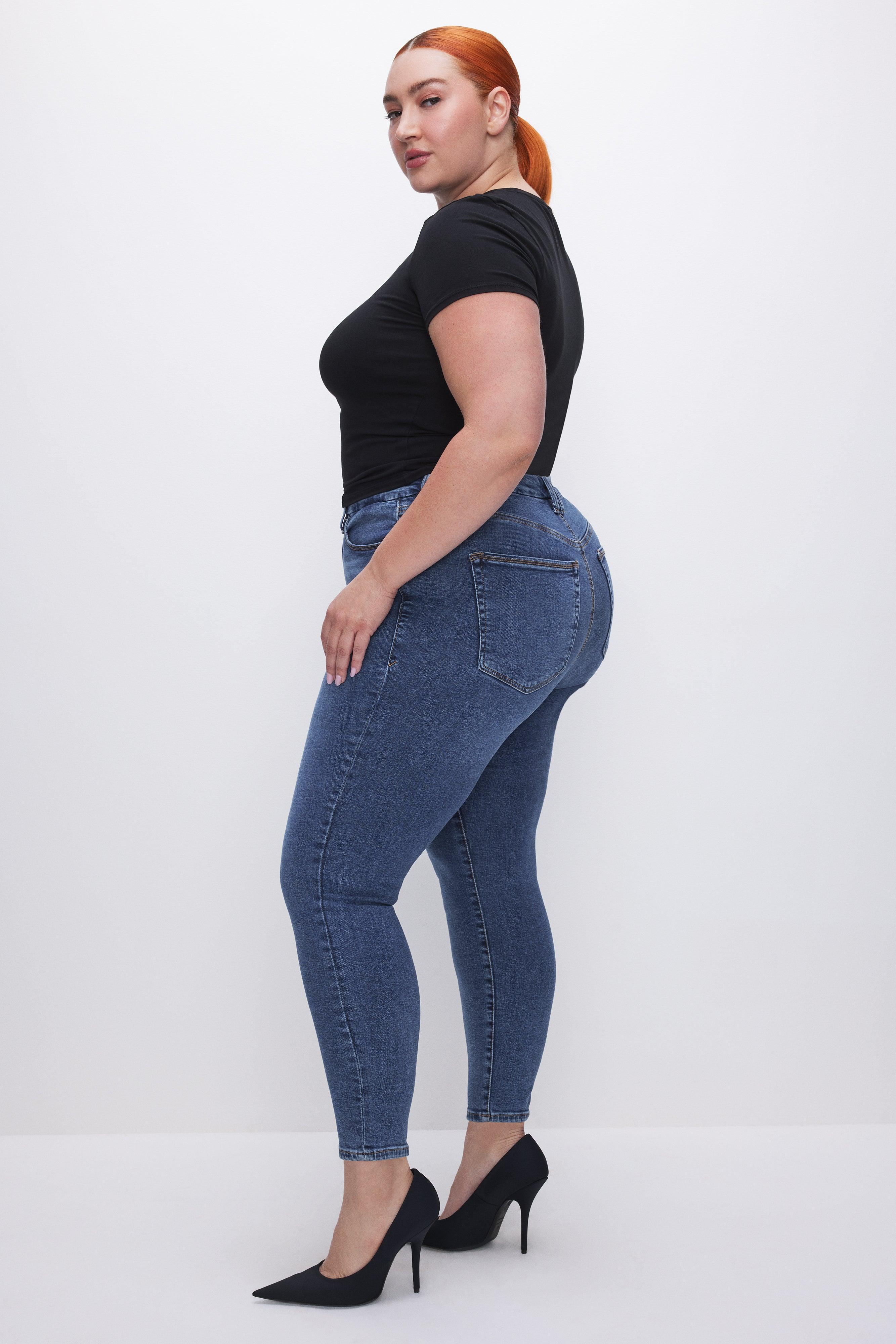 GOOD LEGS SKINNY CROPPED JEANS | BLUE615 Product Image