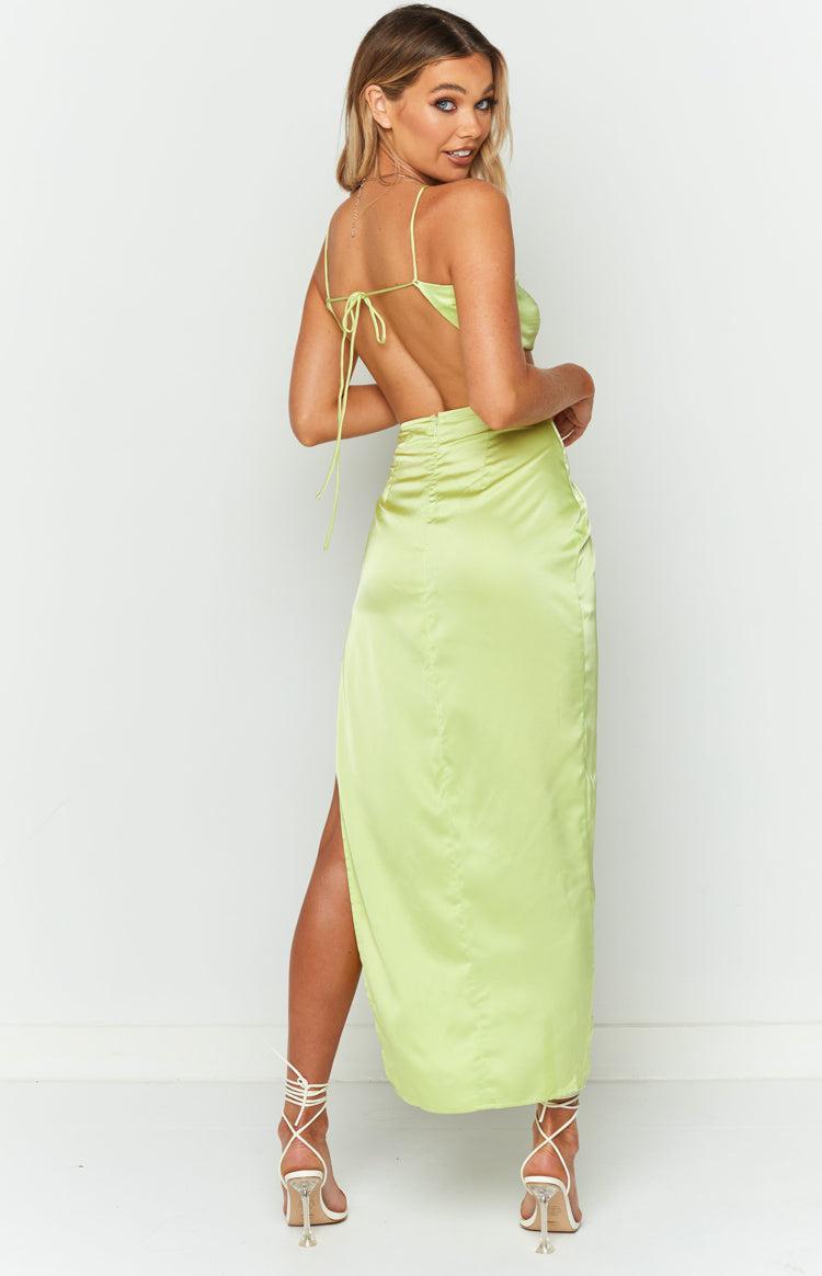 Taylor Green Maxi Dress Product Image