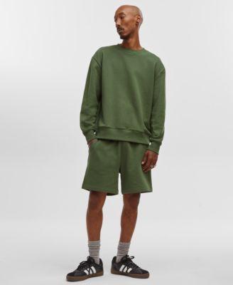 Mode Of One Mens Fleece Sweatshirt Pull On Shorts Created For Macys Product Image