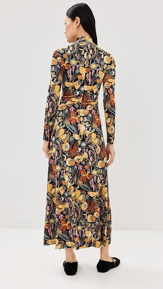 Rosetta Getty Velvet Zip Up Maxi Dress | Shopbop Product Image