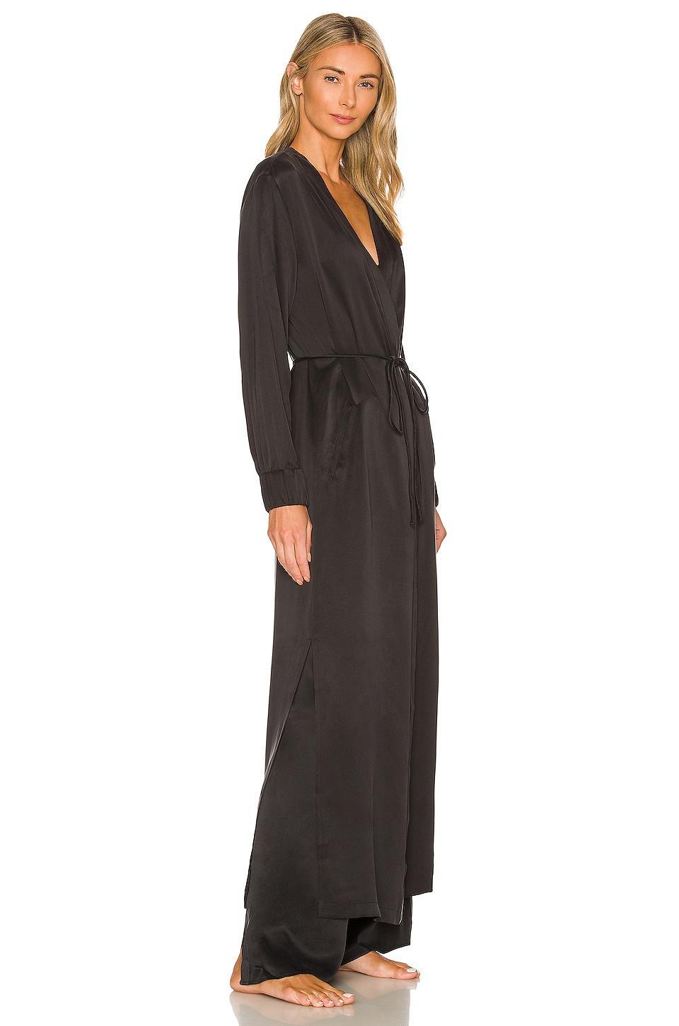 Washable Silk Long Robe LUNYA Product Image