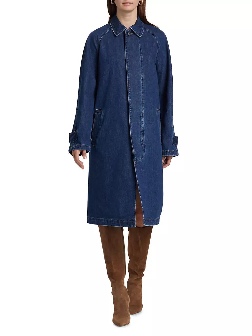 Denim Car Coat Product Image