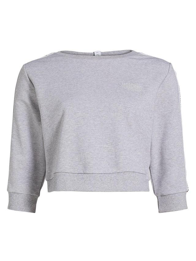 Womens Mos Under Donna-Velmar Crewneck Crop Sweatshirt Product Image