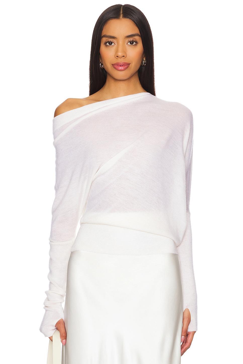 Tissue Cashmere Slouch Sweater Enza Costa Product Image