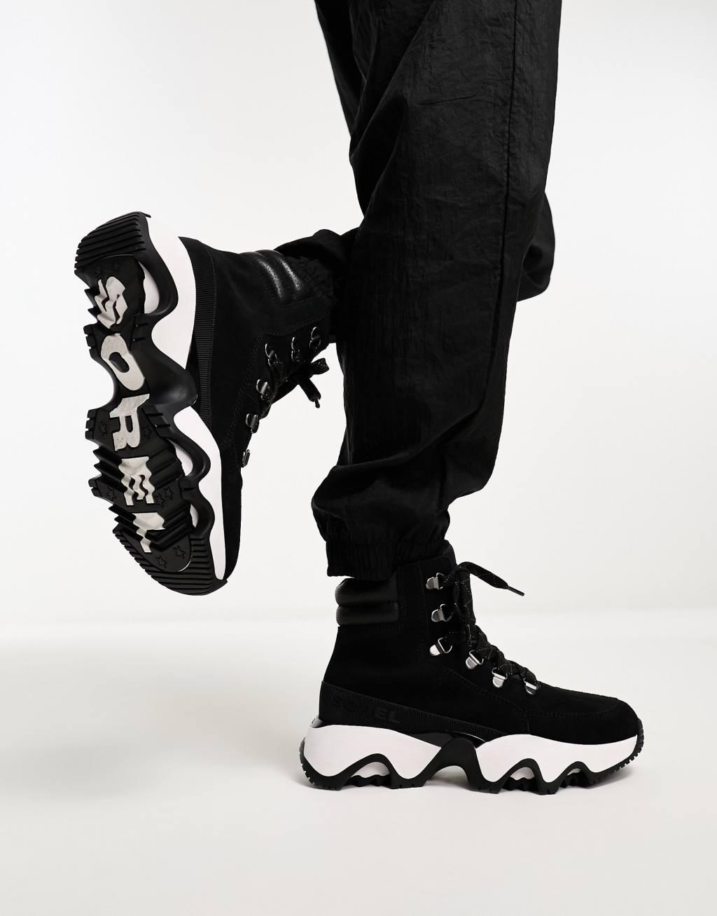 Sorel Kinetic Impact Conquest boots in black Product Image