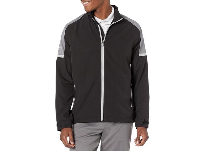 Callaway Full Zip Wind Water-Resistant Jacket (Caviar) Men's Clothing Product Image