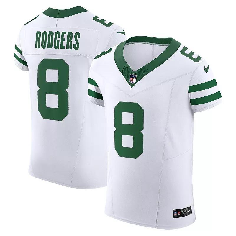 Mens Nike Aaron Rodgers Legacy New York Jets Vapor F.U.S.E. Elite Jersey Product Image