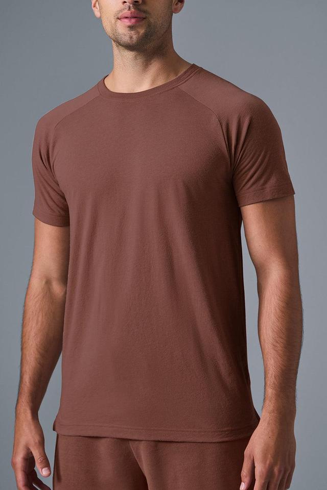 The Triumph Crew Neck Tee - Chestnut Male Product Image