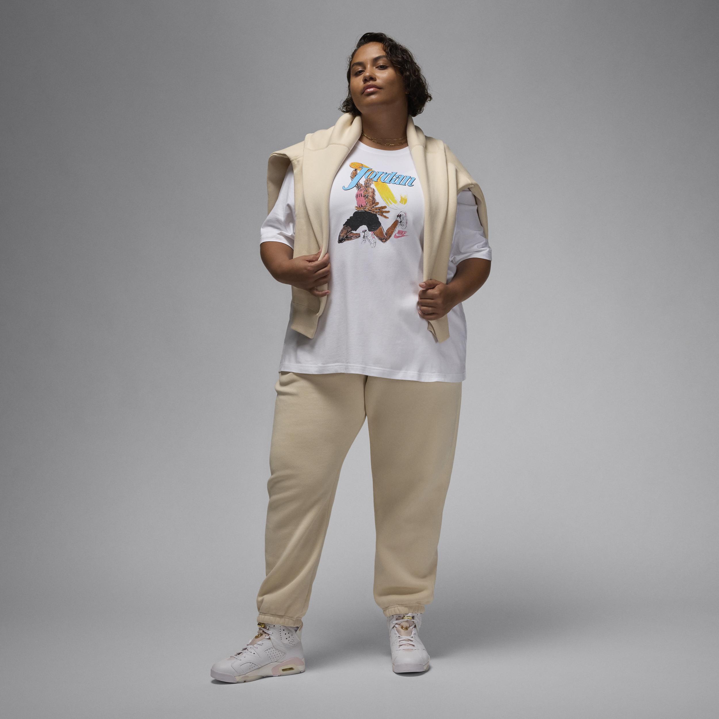 Womens Jordan Graphic Girlfriend T-Shirt (Plus Size) Product Image