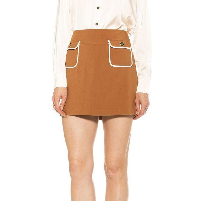 Womens ALEXIA ADMOR Mila Front Pocket Mini Skirt Product Image