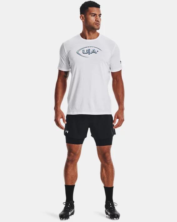 Men's UA Football Chrome Branded Short Sleeve Product Image