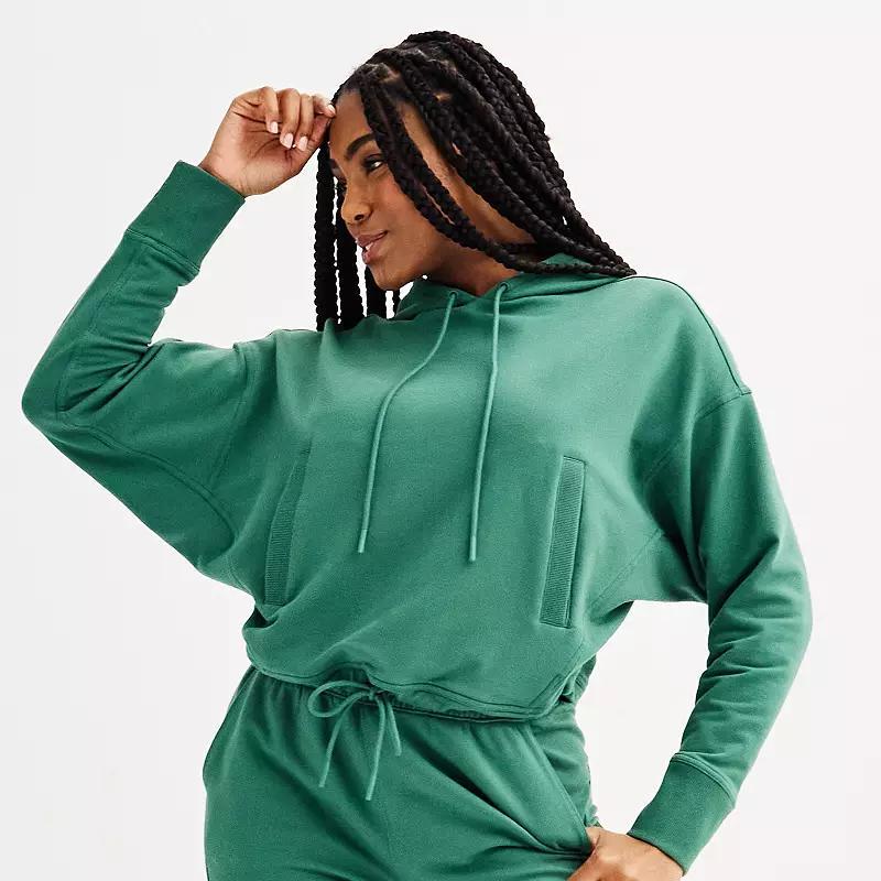 Womens FLX Embrace Cropped Hoodie Product Image