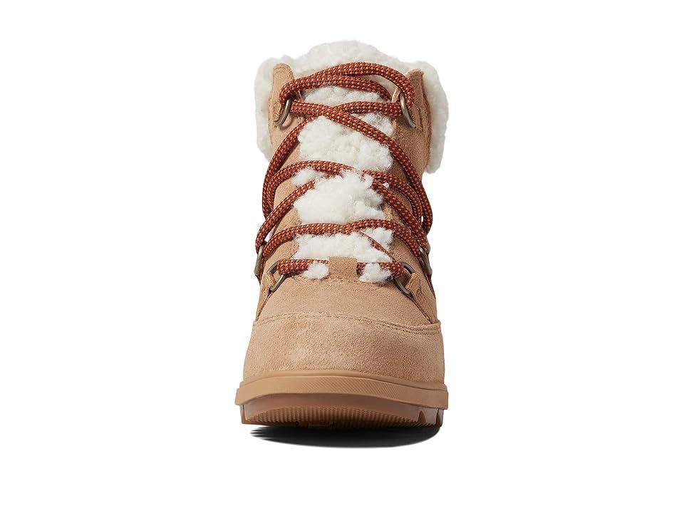 SOREL Evie Cozy Lace (Tawny Buff/Wood) Women's Shoes Product Image