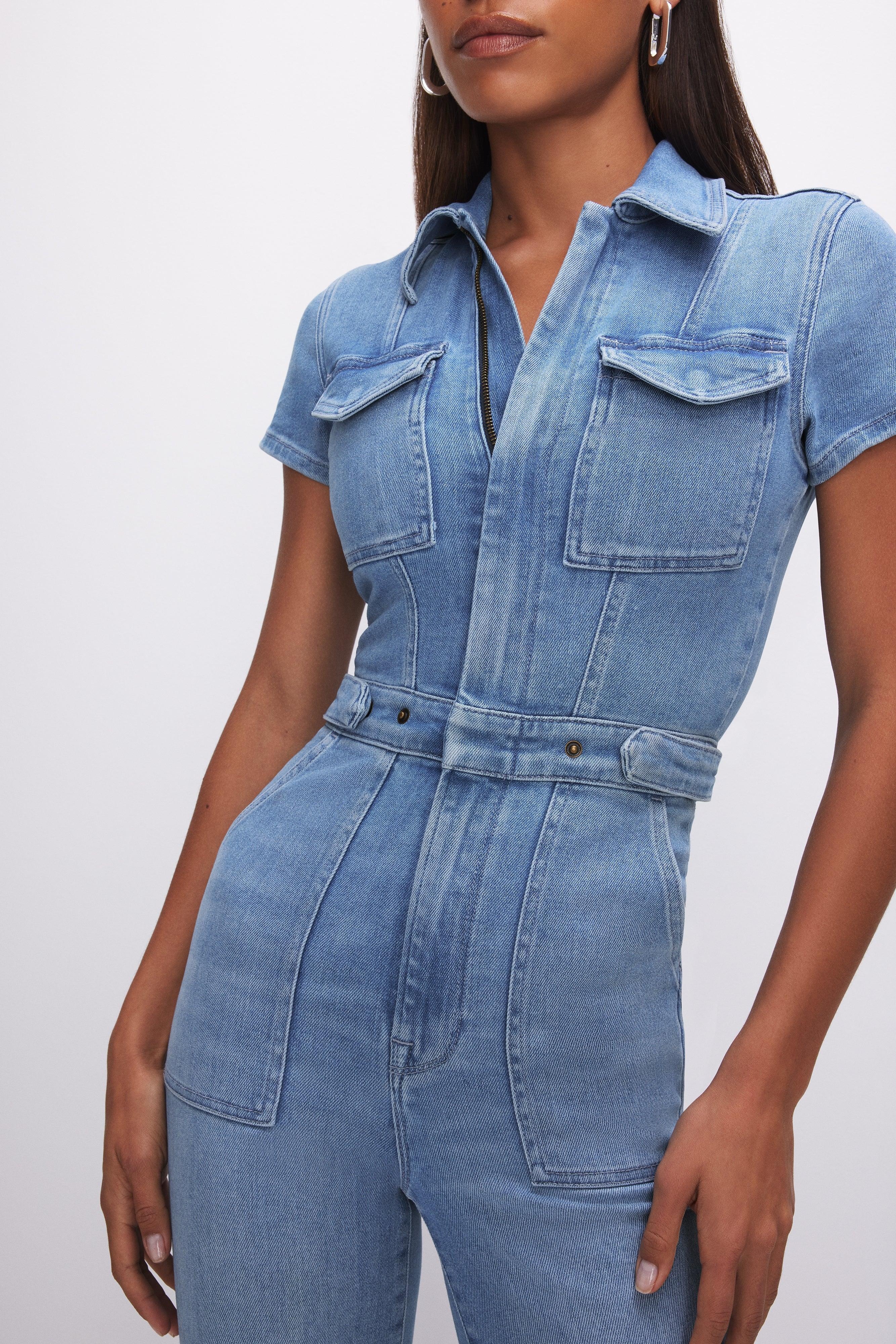 FIT FOR SUCCESS PALAZZO JUMPSUIT | BLUE274 Product Image