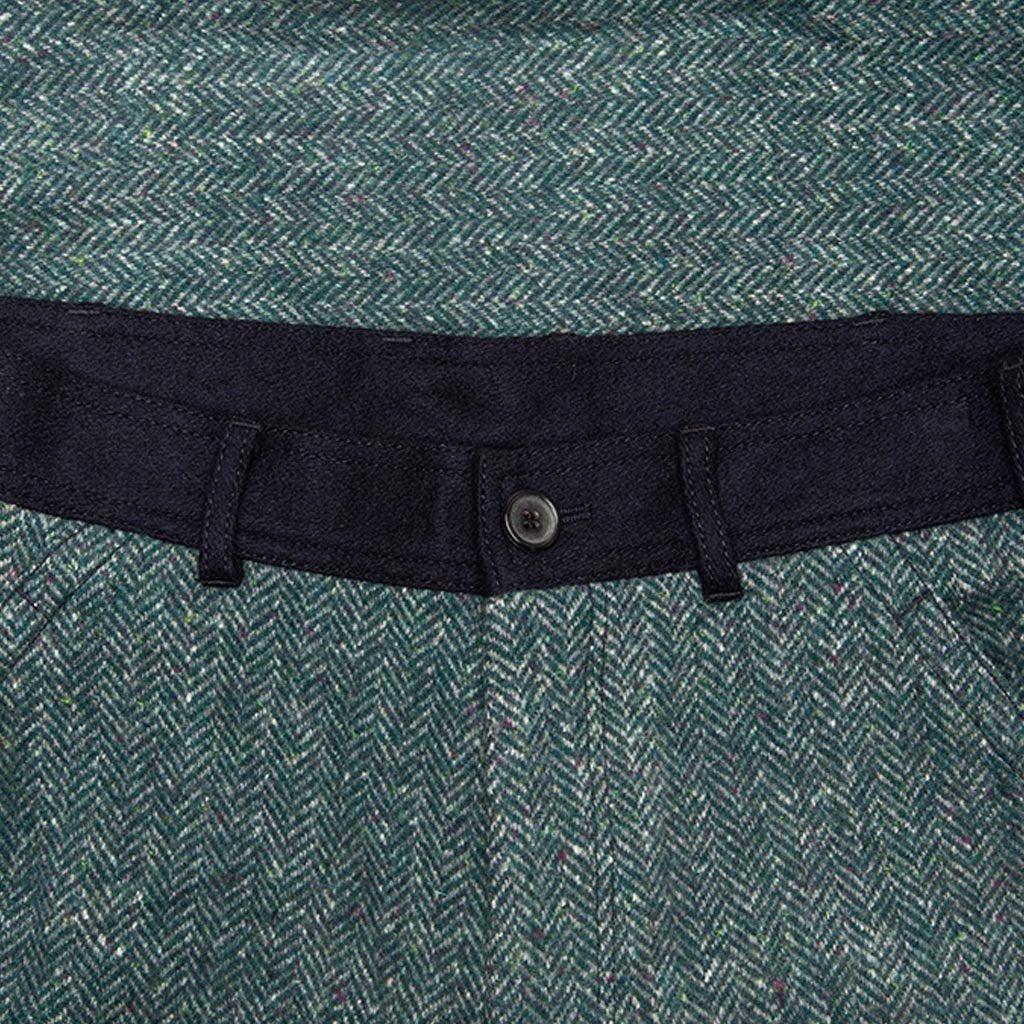 Comme Des Garcons SHIRT Woven Pants - Black/Green Male Product Image