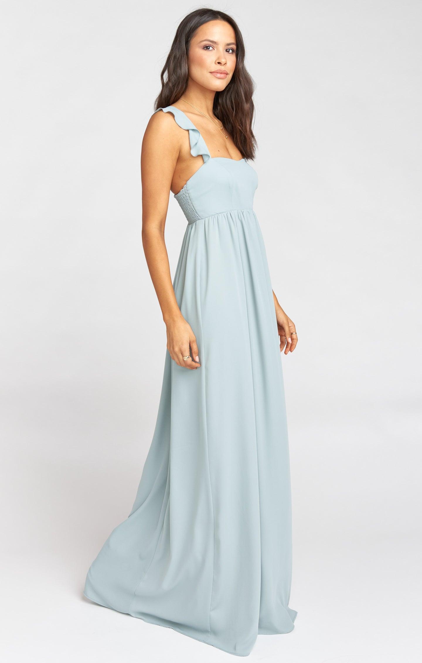 June Maxi Dress ~ Silver Sage Crisp Product Image