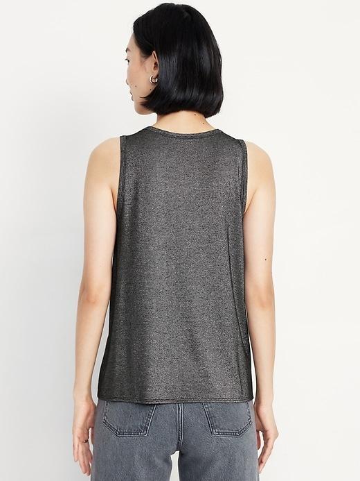 Luxe Sleeveless Shine Top Product Image