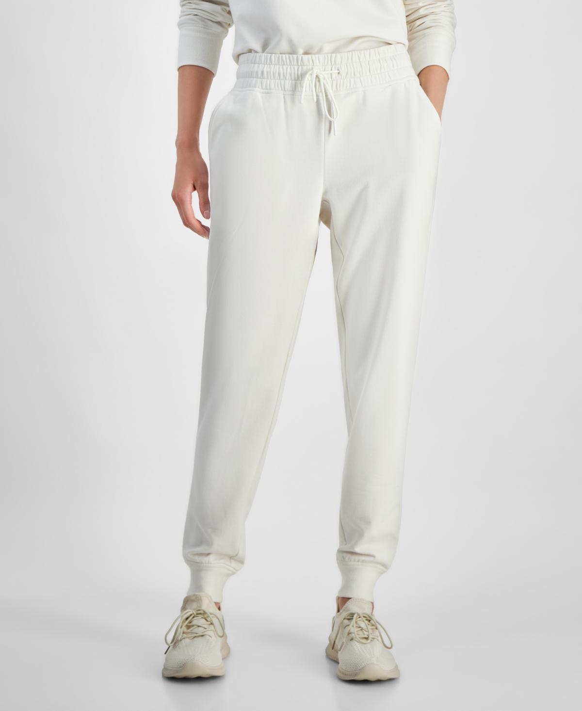 Id Ideology Womens Relaxed Rib-Cuff Fleece Jogger Sweatpants, Created for Macys Product Image