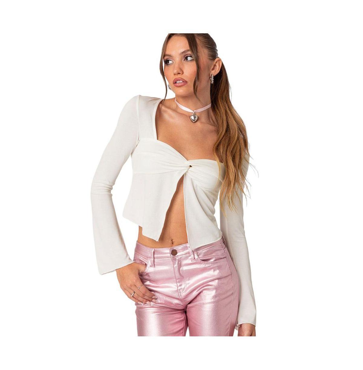 Womens Maxine twist front top Product Image