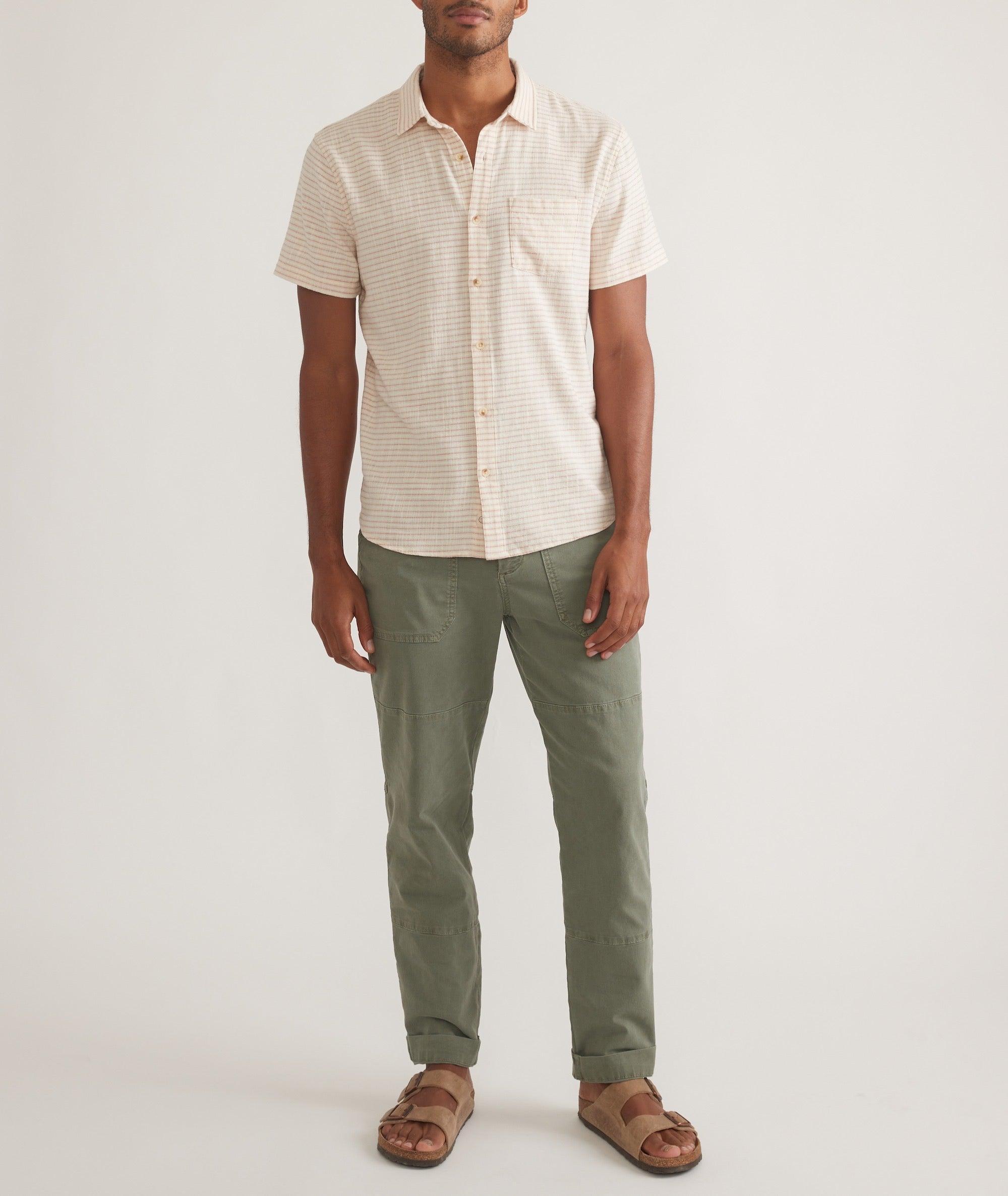 Stretch Selvage Short Sleeve Shirt Product Image