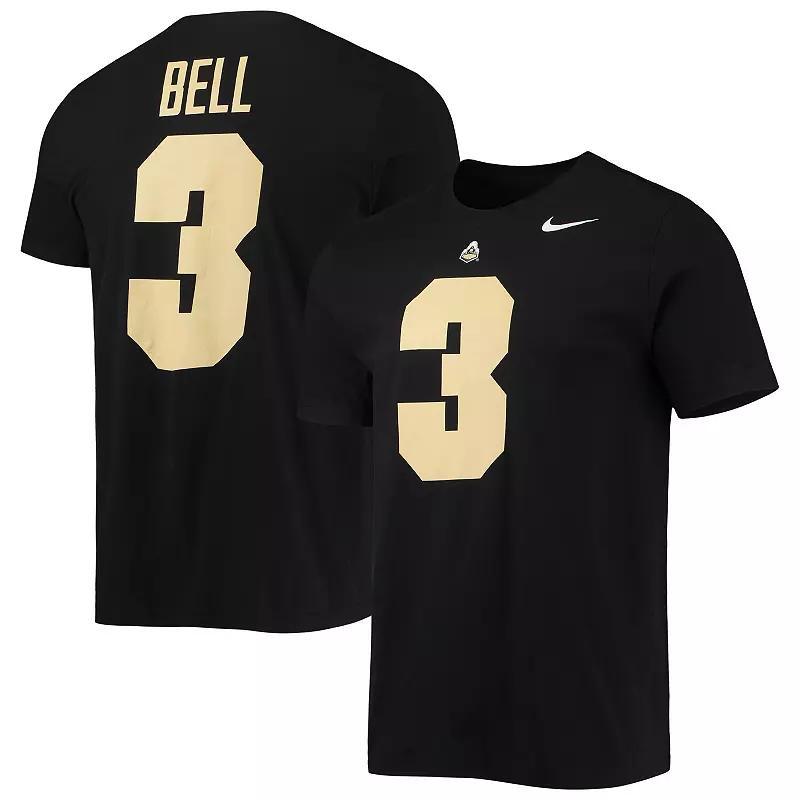 Mens Nike David Bell Purdue Boilermakers 2022 NFL Draft Name & Number T-Shirt Product Image