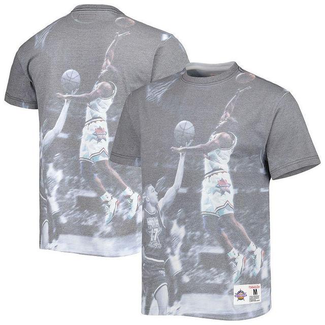 Mens Mitchell & Ness Golden State Warriors Above the Rim Graphic T-Shirt Product Image