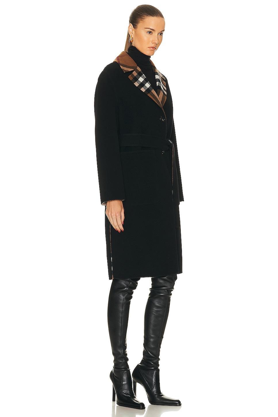 Burberry Dorea Coat in Black product image