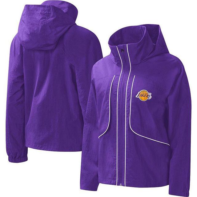 Womens G-III 4Her by Carl Banks Los Angeles Lakers Last Shot Full-Zip Hoodie Product Image