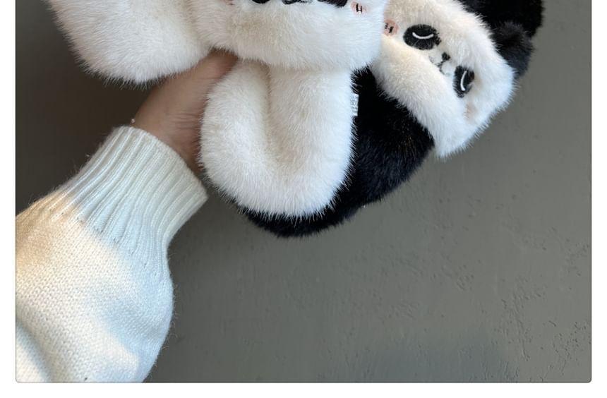 Panda Fluffy Scarf Product Image