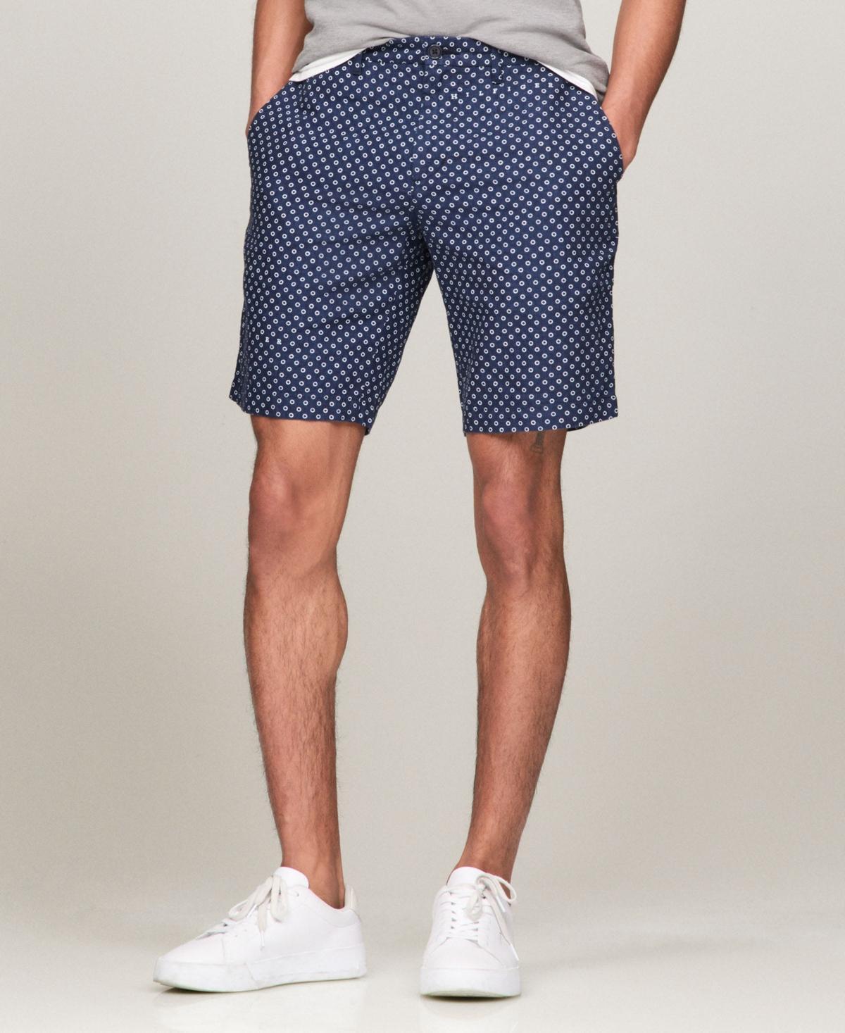 Tommy Hilfiger Mens Brooklyn Dot-Print Shorts Product Image