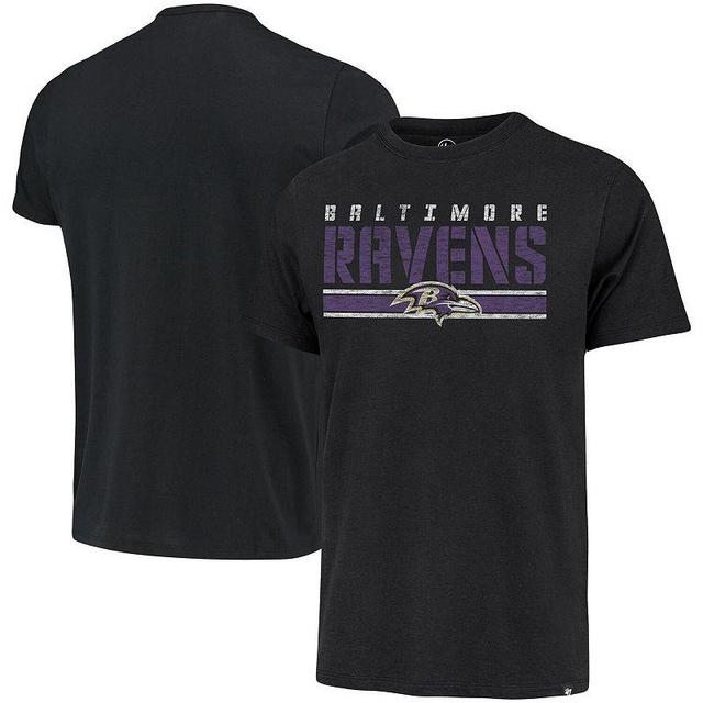 Mens 47 Baltimore Ravens Team Stripe T-Shirt Product Image