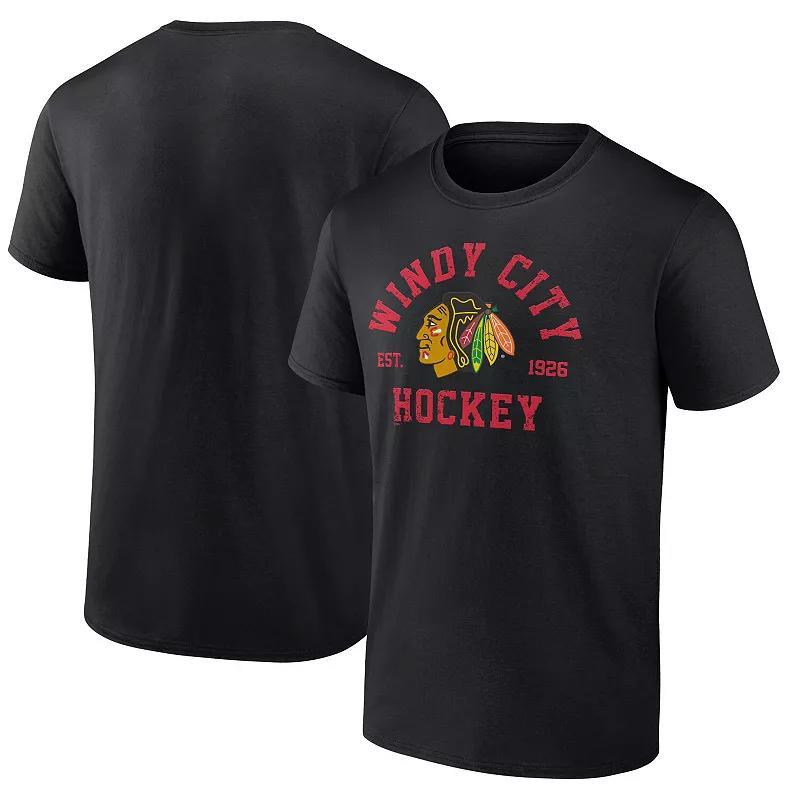 Fanatics Mens Chicago hawks Local T-Shirt Product Image