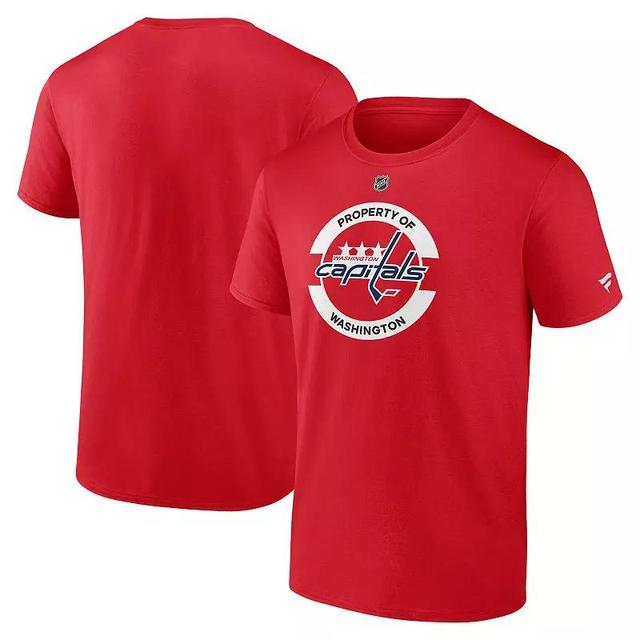 Mens Fanatics Red New Jersey Devils Local T-Shirt Product Image