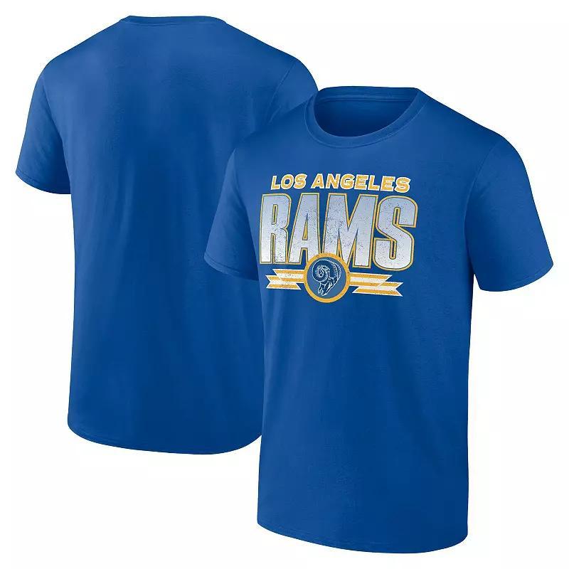 Mens Fanatics Royal Los Angeles Rams Fading Out T-Shirt Product Image