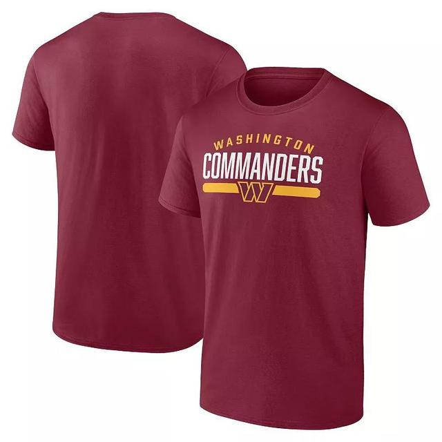 Mens Fanatics Branded Burgundy Washington Commanders Arc and Pill T-Shirt Product Image