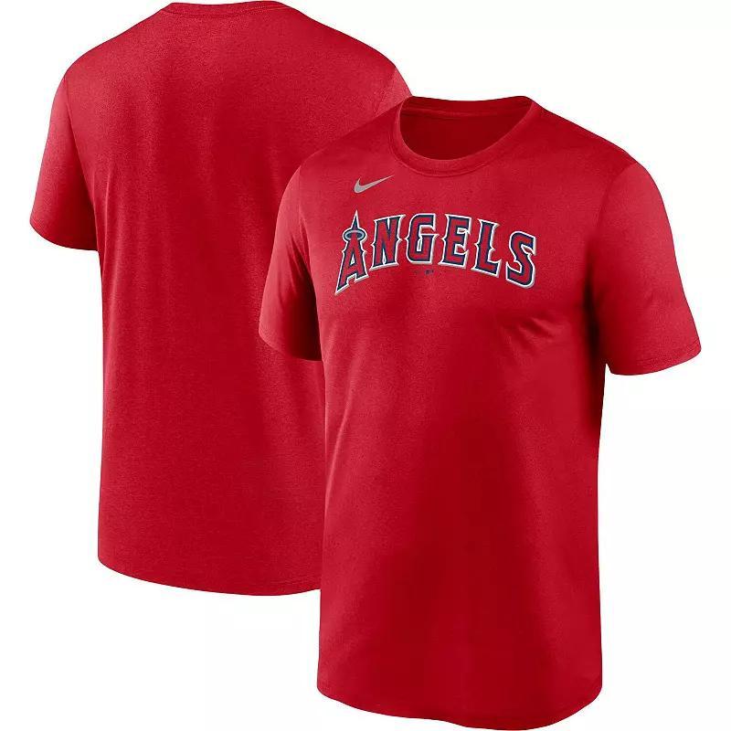 Mens Nike Los Angeles Angels Wordmark Legend Performance Big & Tall T-Shirt Product Image