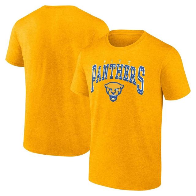 NCAA Pitt Panthers Mens Bi-Blend T-Shirt Product Image